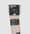 Medias compresion controlada algodon hombre Beige