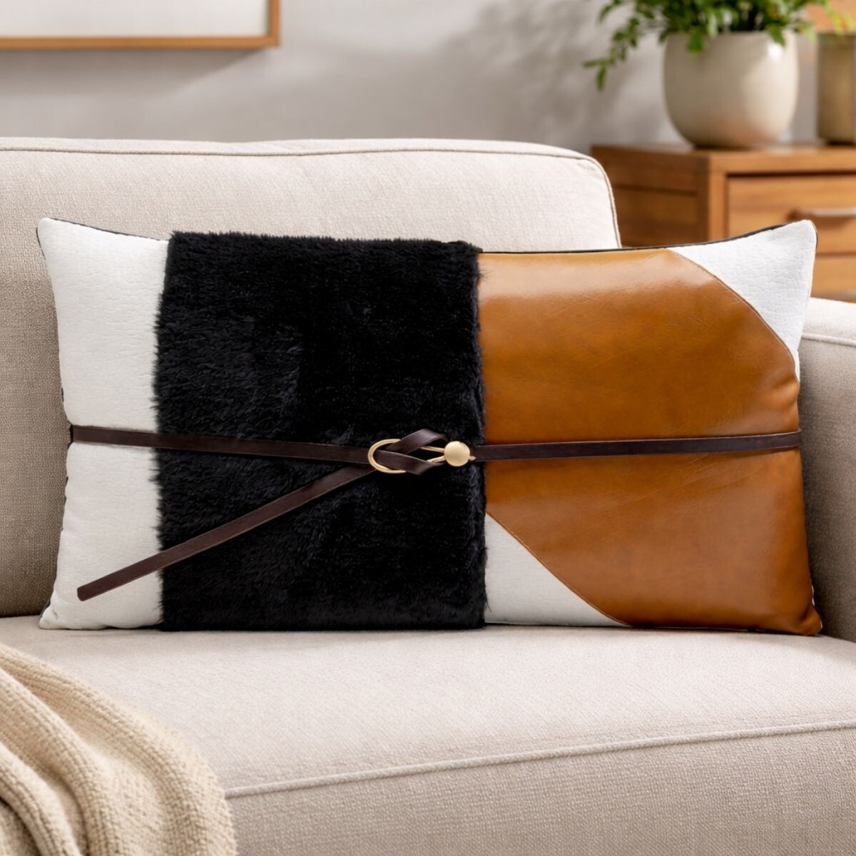 ALMOHADON BELT Negro 