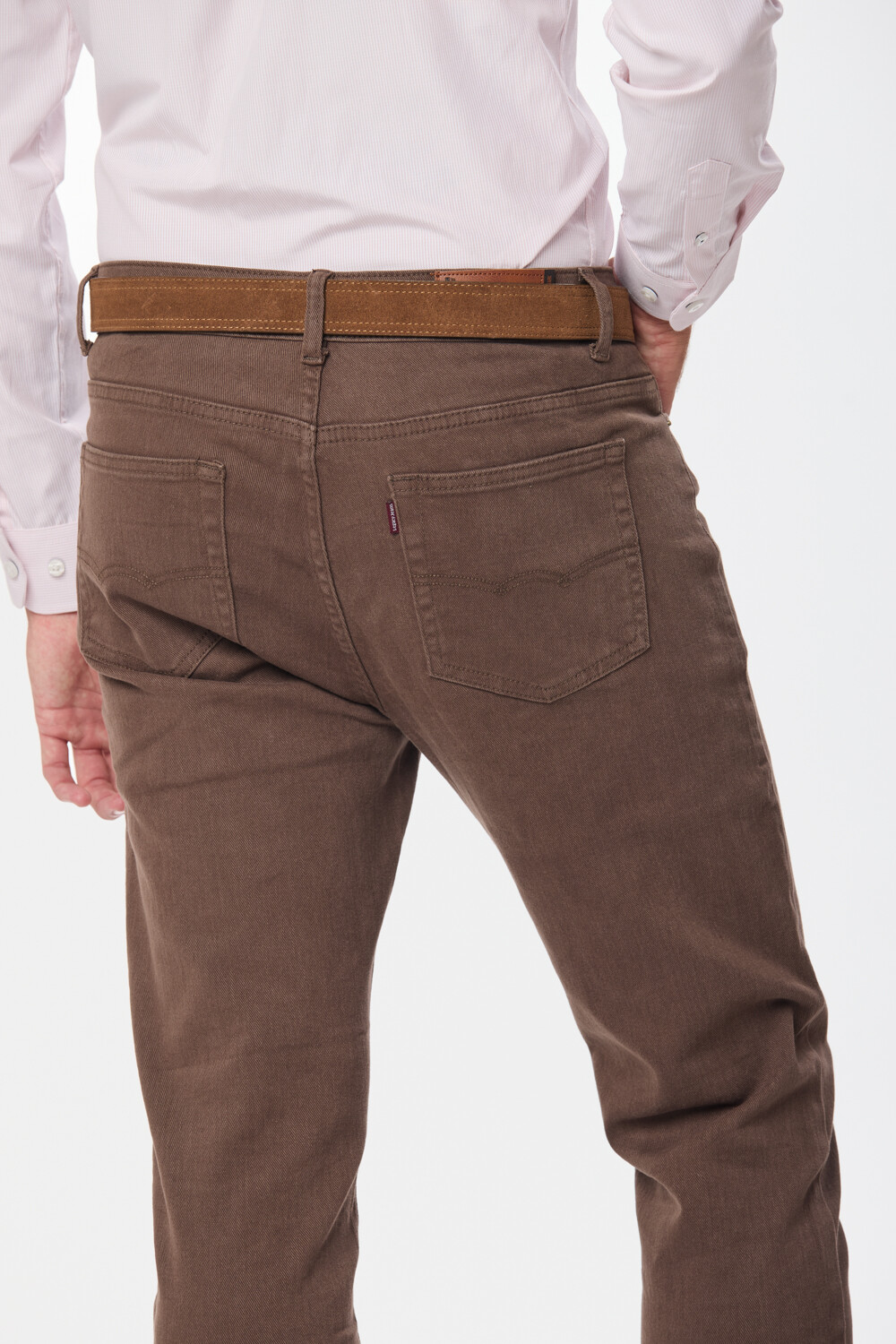 PANTALON 5 BOLSILLOS Marron