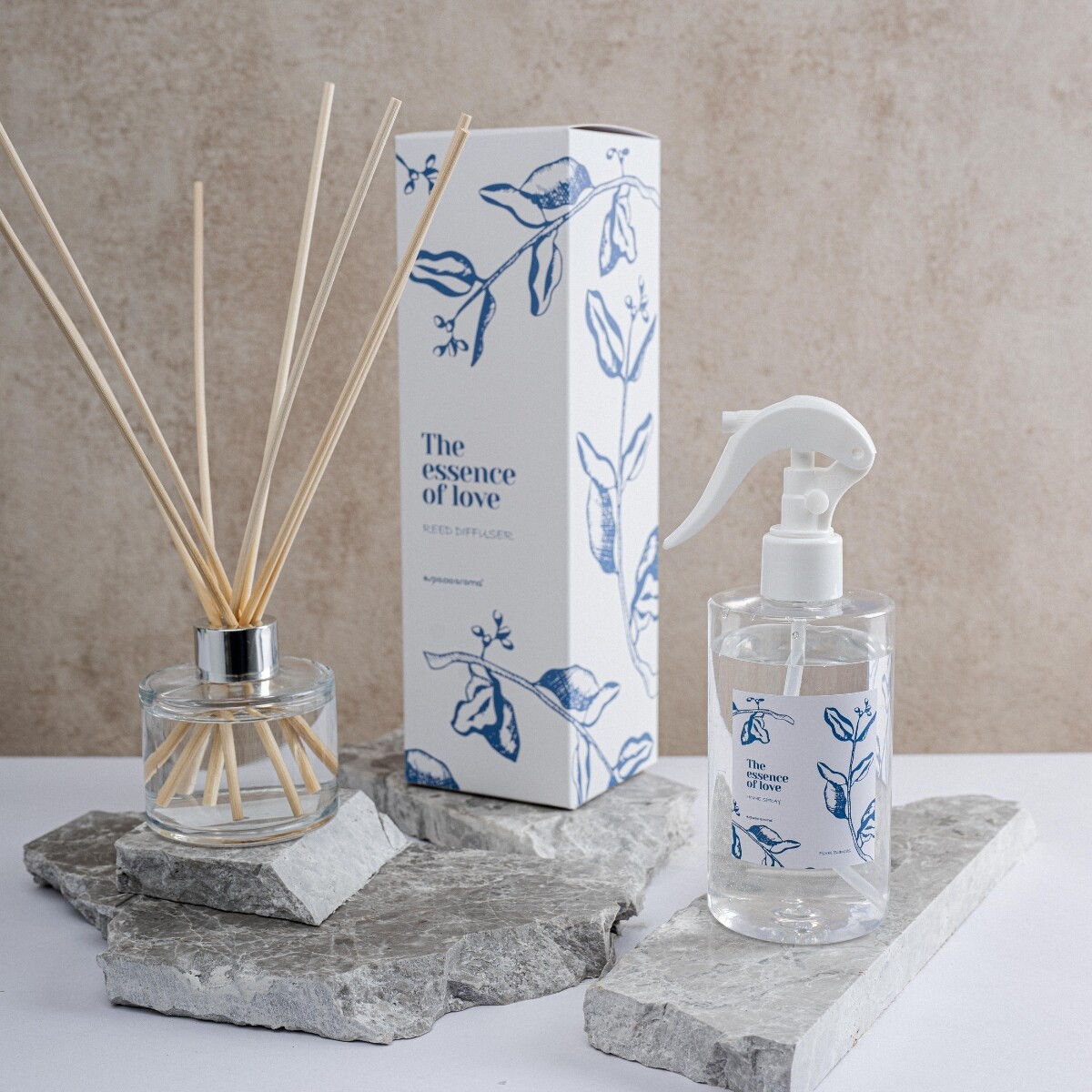 Set Mamá - Flores Blancas 