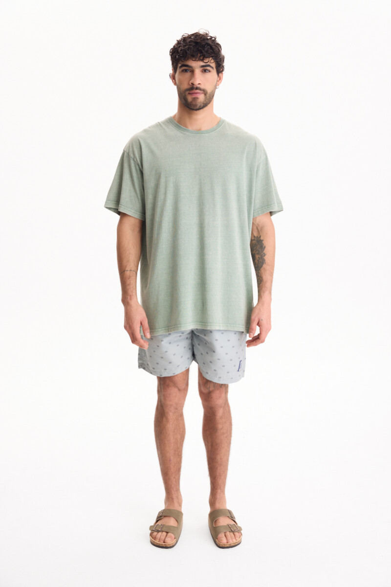 Short De Baño Flow Verde Oliva