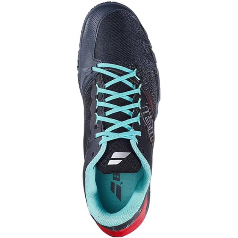 Babolat Calzados Padel Masculino Jet_Premura_2_Lebron Black/Fiesta_Red 0