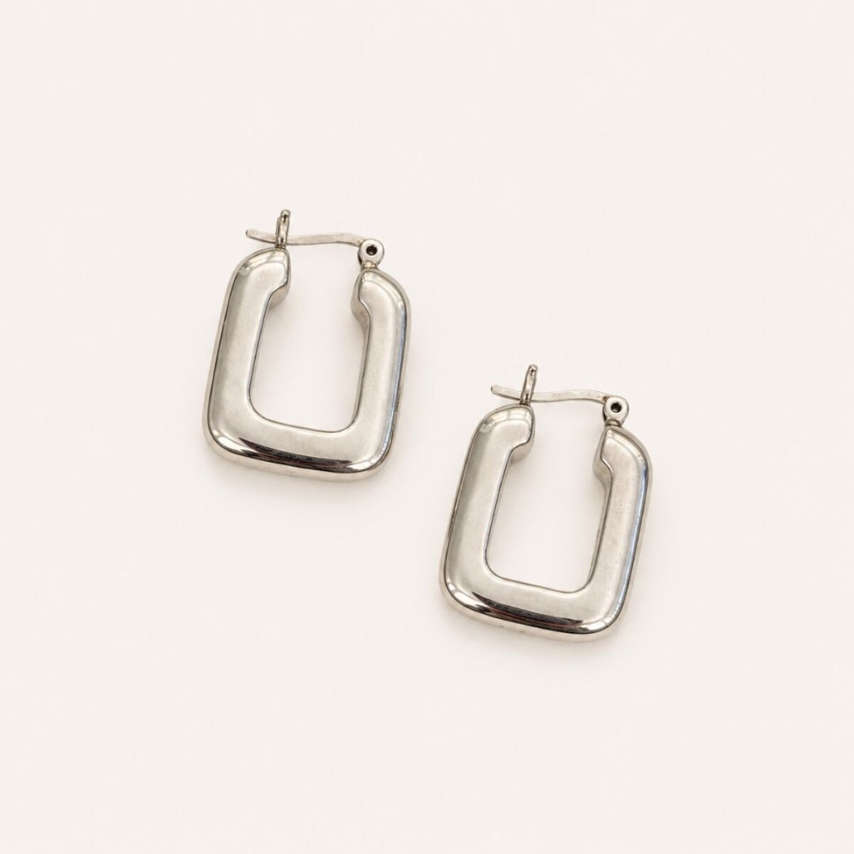 Aros Rectangulares - Plata 925 