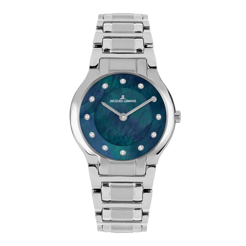 Reloj Jacques Lemans 1-2167A Florence de acero inoxidable Plateado