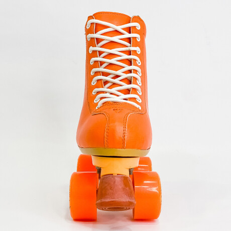 OUTLET - Patín Artístico Bota Naranja Ruedas Silicona Freno Goma OUTLET - Patín Artístico Bota Naranja Ruedas Silicona Freno Goma