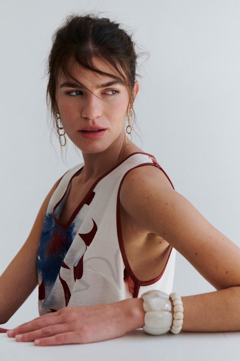 TOP MIRANDA AZUL