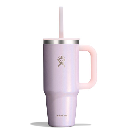 24 oz Travel Tumbler Glimmer Pink