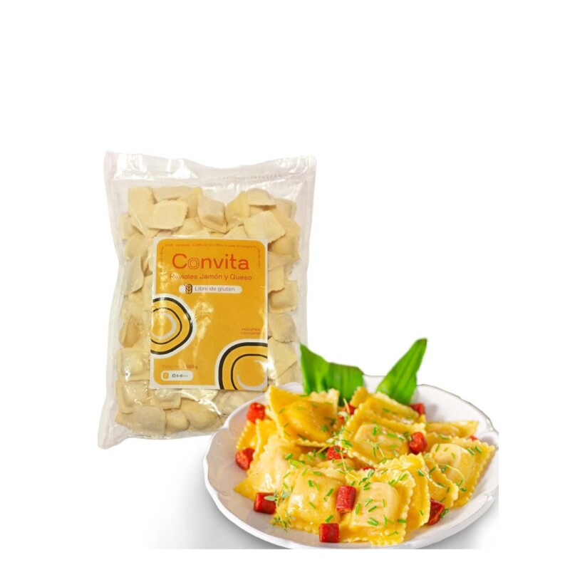 RAVIOLES DE JAMON Y QUESO 500GRS CONVITA RAVIOLES DE JAMON Y QUESO 500GRS CONVITA