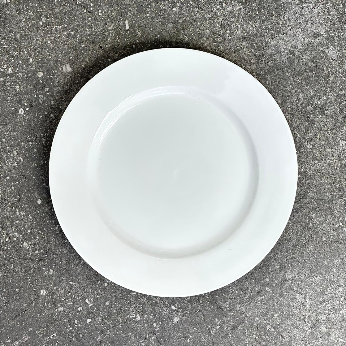 Plato Postre Porcelana Blanca Ø 20CM 