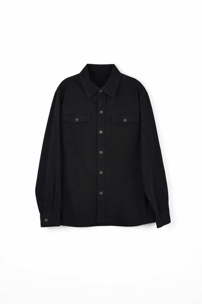 CAMISA ESTEBAN - NEGRO 