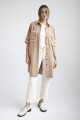CAMISA VESTIDO AMPI CARAMELO