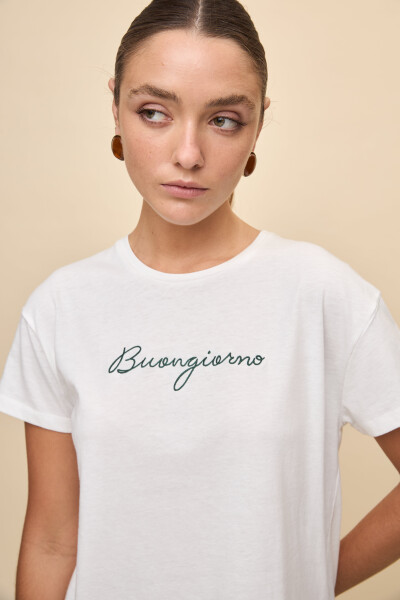 REMERA HEGRA Blanco