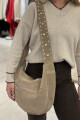 Cartera kika Beige gamuza