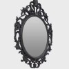 Espejo Provençal Helena negro Espejo Provençal Helena Negro