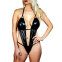 Body Trikini Sexy De Vinilo Body Trikini Sexy De Vinilo