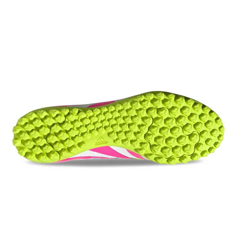 Championes de Fútbol Hombre Adidas Predator Club TF Blanco-Rosado