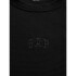 V-FRCH LS WAFFLE MINI LOGO CREW BLACK