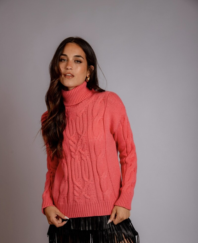 Polera Paz fucsia