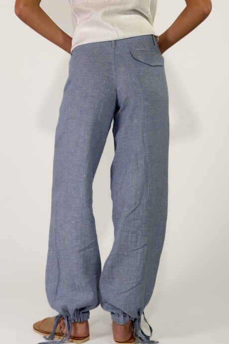 PANTALON MANOLA Celeste