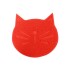 ALFOMBRA DE GOMA GATO ROJA