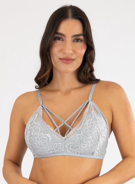 Top muguet 8893 Gris