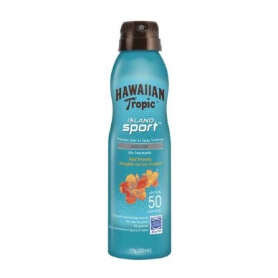 Protector Solar Hawaiian F50 Island Sport Spray 220 Ml. Protector Solar Hawaiian F50 Island Sport Spray 220 Ml.