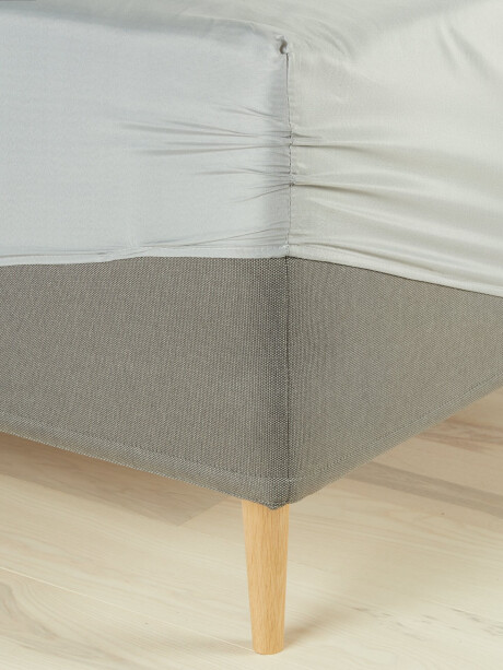 Sábana ajustable micro MIRIAM 160x200x25 gris Sábana ajustable micro MIRIAM 160x200x25 gris