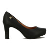Vizzano Zapato Clasico Taco Medio Punta Redonda Negro