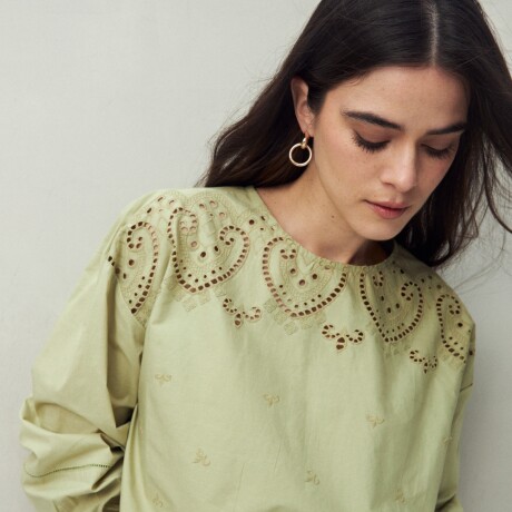 BLUSA GILI Verde Oliva