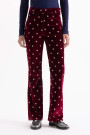 PANTALON CHARLOTTE Bordo