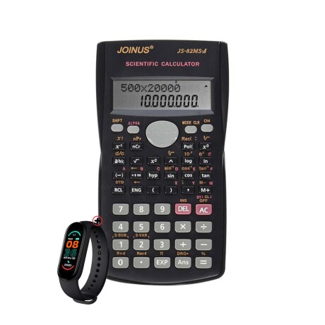 Calculadora Cientifica A Pila Joinus / Js82 + Smartwatch Calculadora Cientifica A Pila Joinus / Js82 + Smartwatch