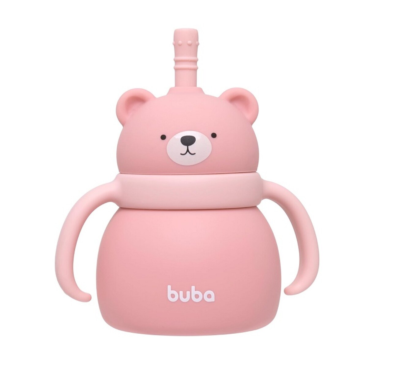 Vaso silicona OSITO BUBA - rosa 