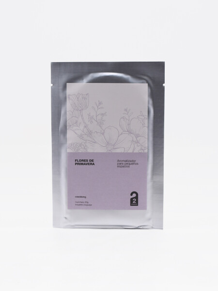 PERCHA C/AROMA X2 FLORES PRIMAVERA MULTICOLOR