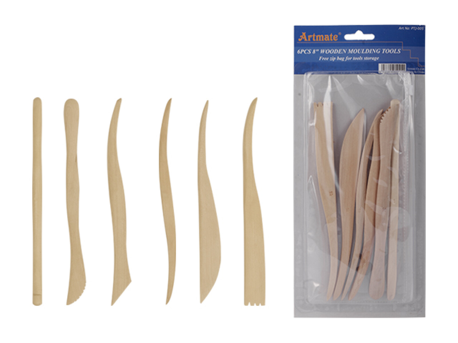Kit Estecas 6 piezas 