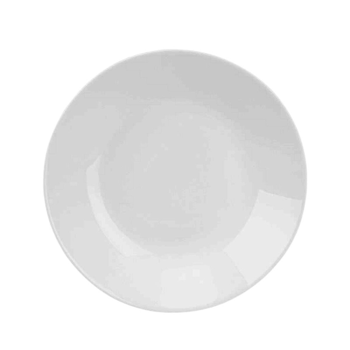 PLATO HONDO OPALINA MOONLIGHT 20x4CM BLANCO 