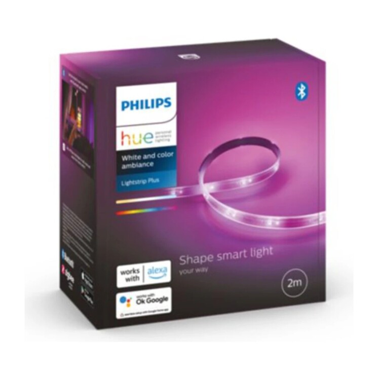 Kit Cinta tira LED 2m + fuente 24V RGBW HUE - L27434 Kit Cinta tira LED 2m + fuente 24V RGBW HUE - L27434