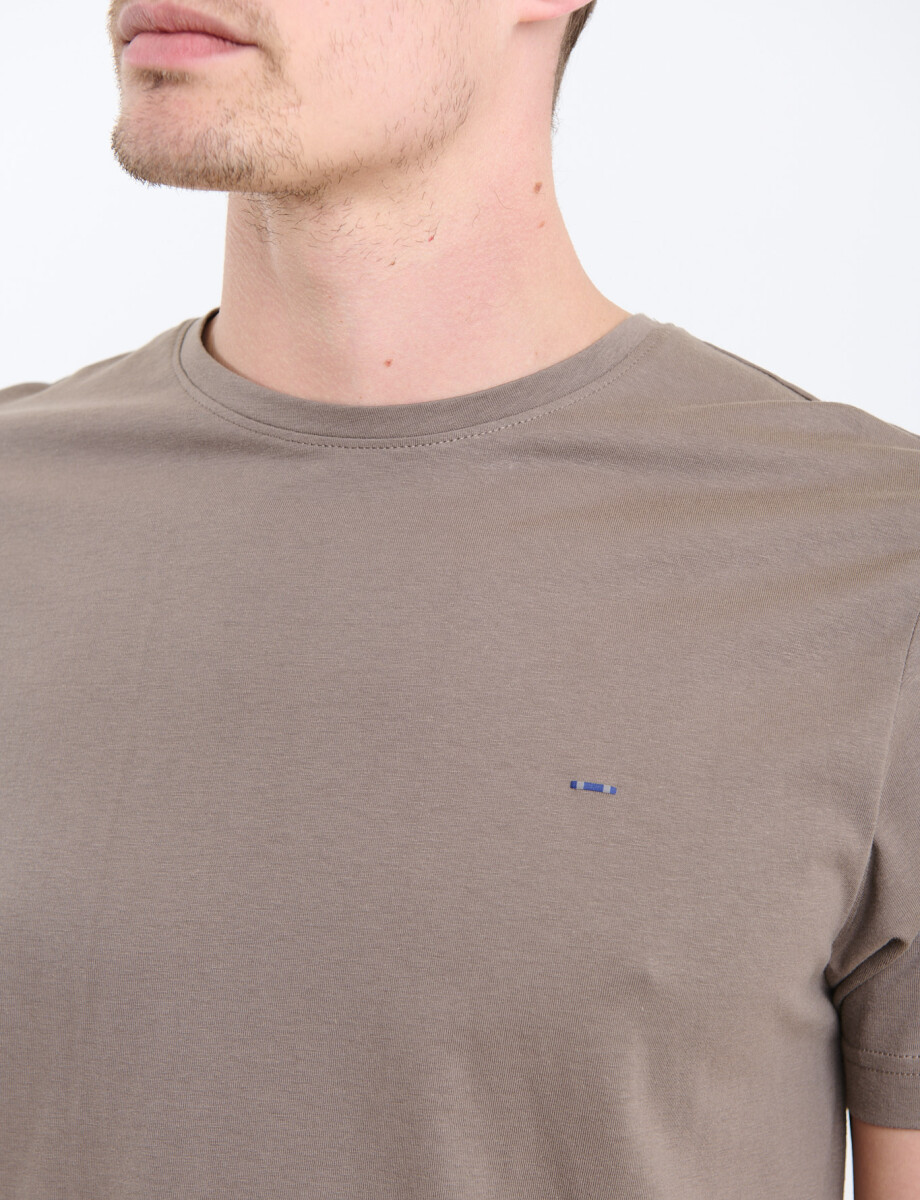 520658 T-SHIRT HARRINGTON LABEL Kaki