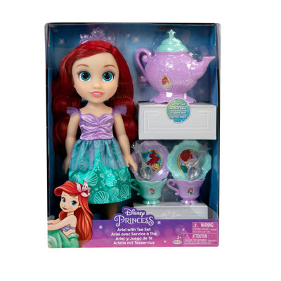 Muñeca Ariel Princesa con Juego de Té Disney Muñeca Ariel Princesa con Juego de Té Disney