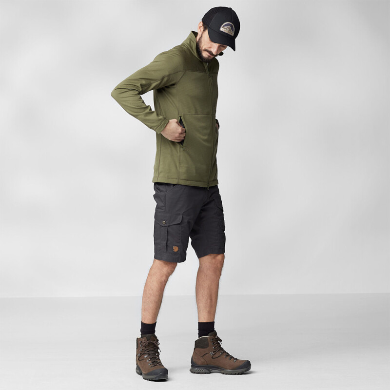 Casaca Fjallraven Abisko Lite Fleece Hombre Green