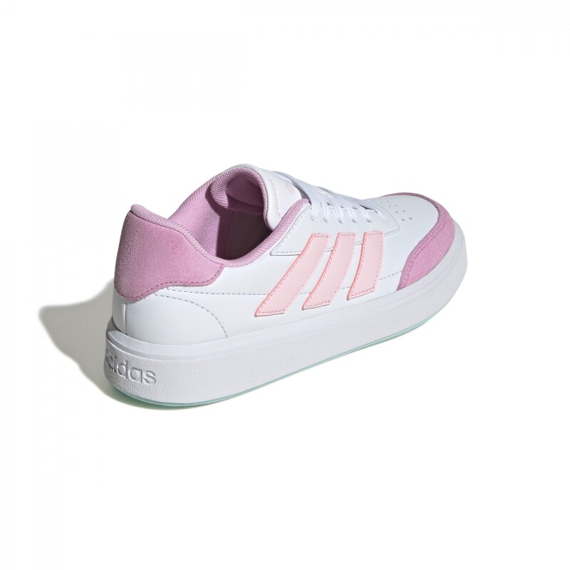 Championes Courtblock de Niña Blanco
