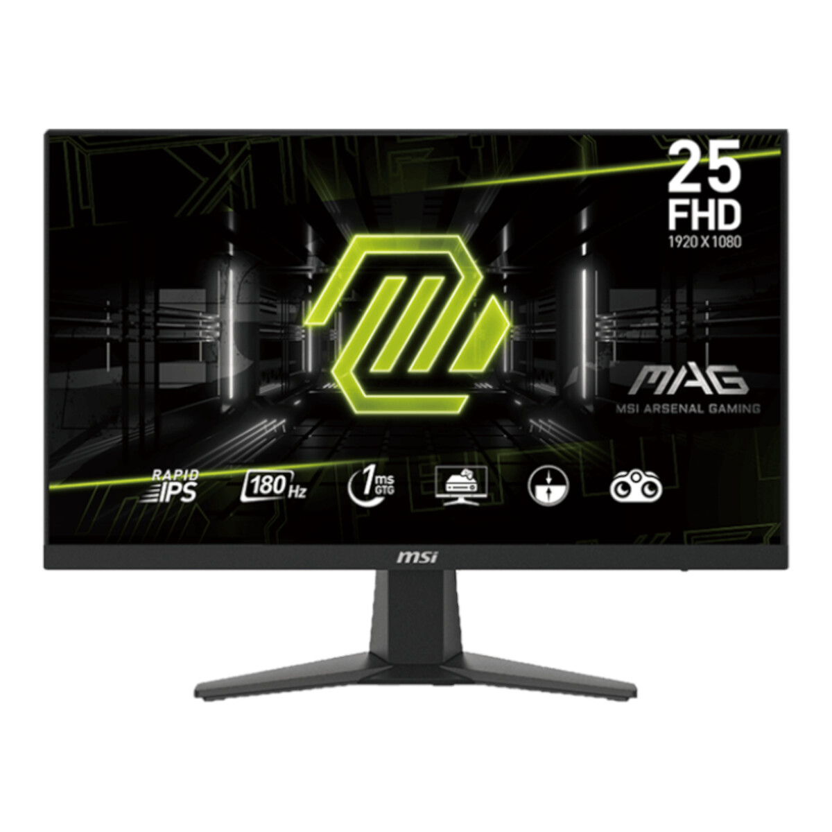Monitor Plano Gaming Msi MAG256F 24,5'' Ips Fhd 180HZ 1MS 