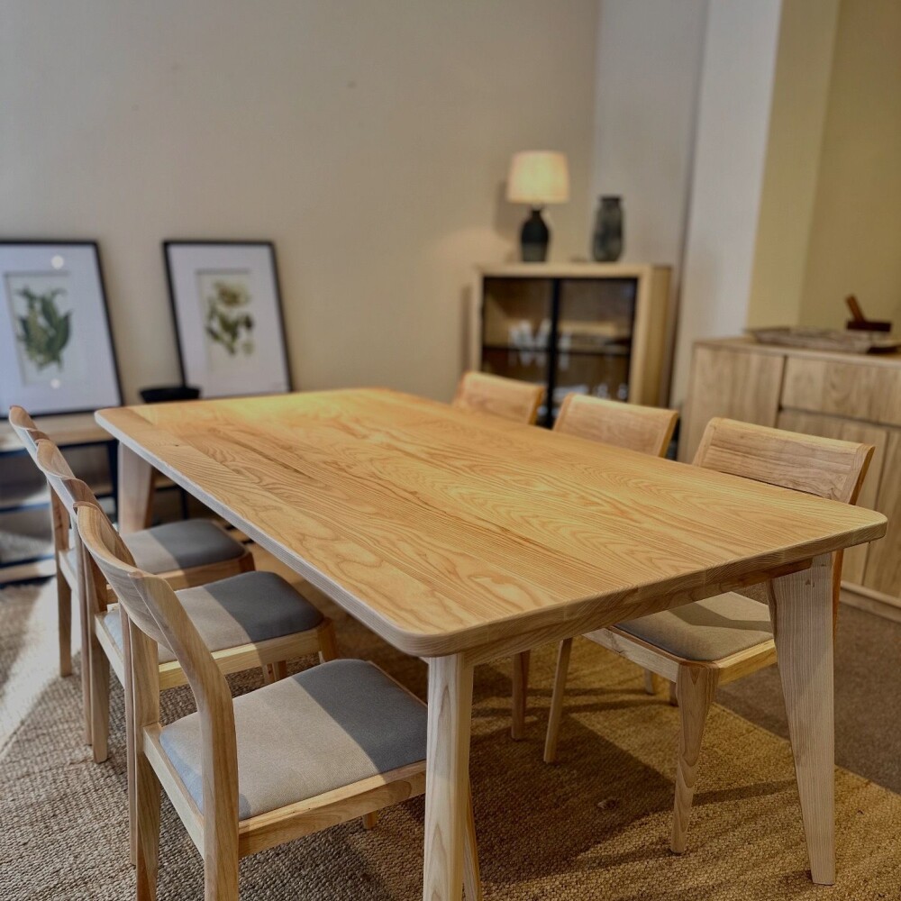 Mesa Modena de comedor 200 x 100cm en fresno (Por Pedido) Mesa Modena de comedor 200 x 100cm en fresno (Por Pedido)