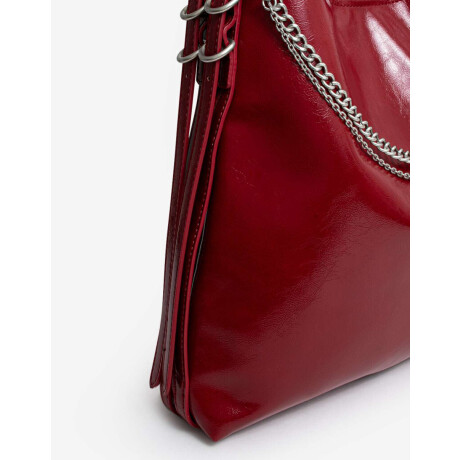 Cartera Formato Saca Rojo Oscuro