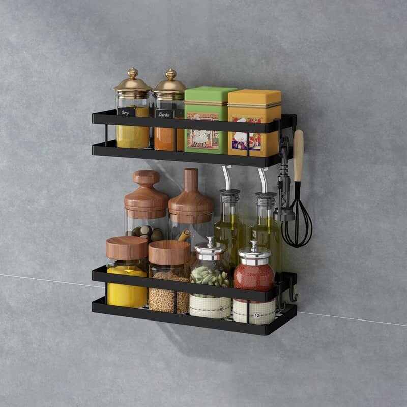 Estante de acero para cocina y baño 20cm Estante de acero para cocina y baño 20cm