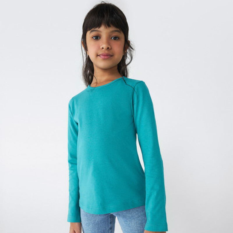 BLUSA ML FEM VERDE OSCURO