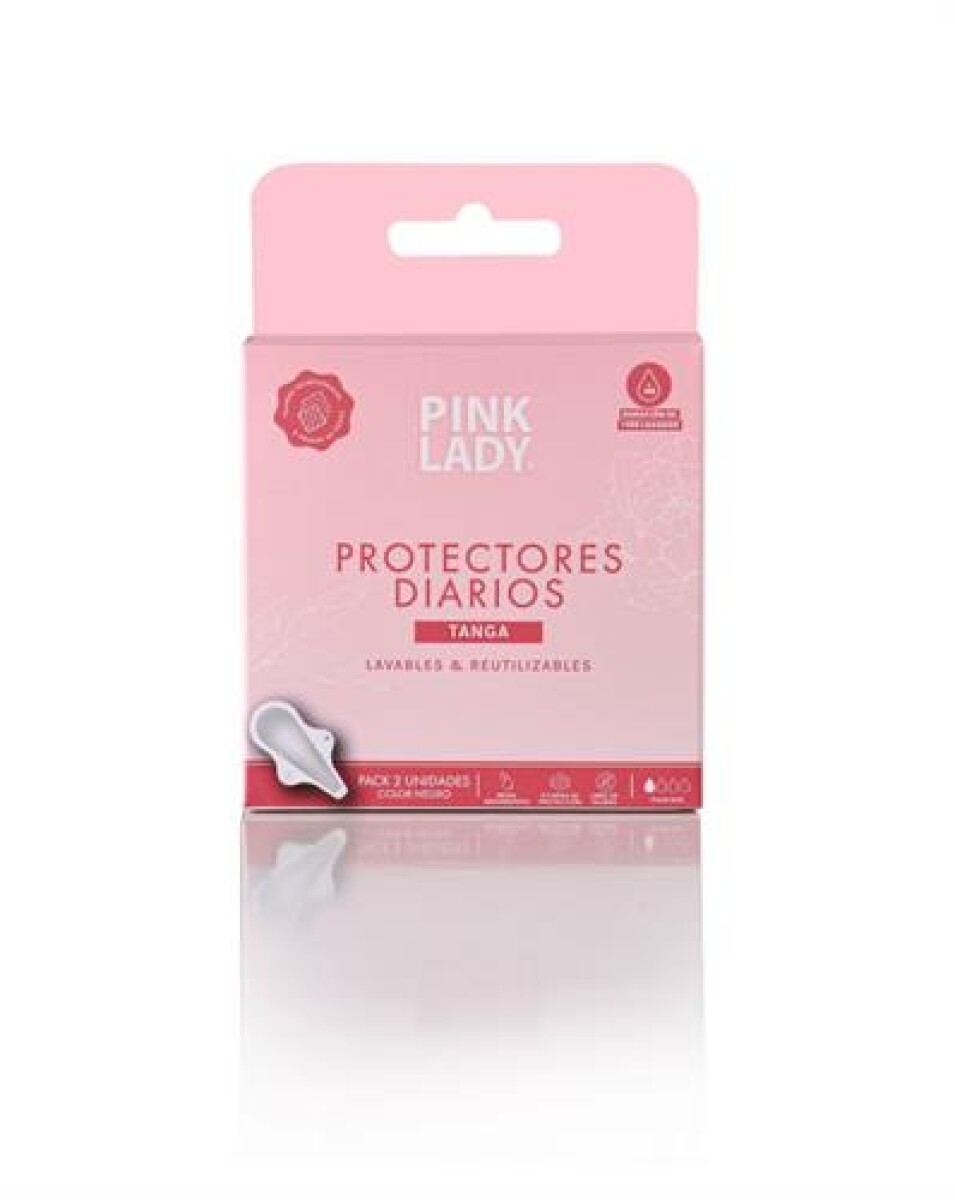 Pink Lady Protectores Diarios Reutilizables Tanga 2 unidades 