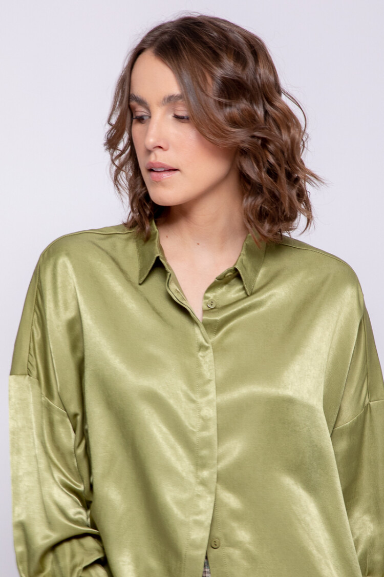 CAMISA MELISSA Verde Musgo