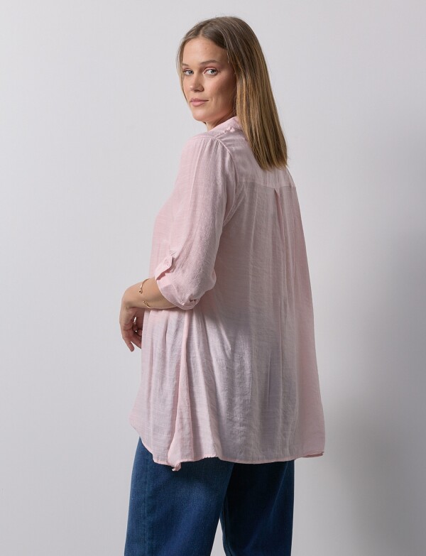Camisa Larga ROSA