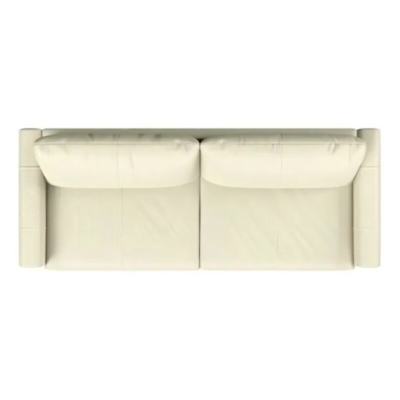 SOFA 4 CUERPOS - TAPIZADO EN CUERO VACUNO - COLOR PERLA FOSCO SOFA 4 CUERPOS - TAPIZADO EN CUERO VACUNO - COLOR PERLA FOSCO