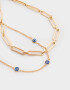 Chokers Bañada en Oro Set De Chokers Bañados En Oro - Dorado